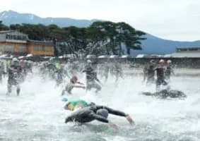 秋田トライアスロン芭蕉レース象潟大会