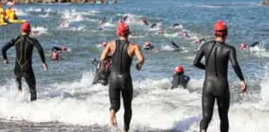 村上・笹川流れ国際トライアスロン 2024年