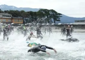 秋田トライアスロン芭蕉レース象潟大会