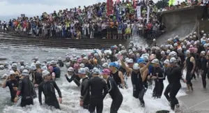 全日本トライアスロン皆生大会